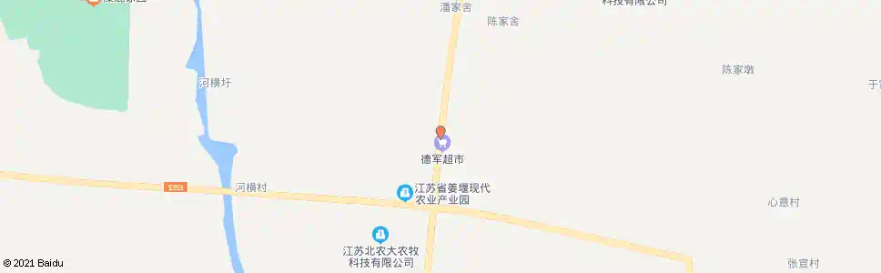 泰州河横村_公交站地图_泰州公交_妙搜公交查询2025