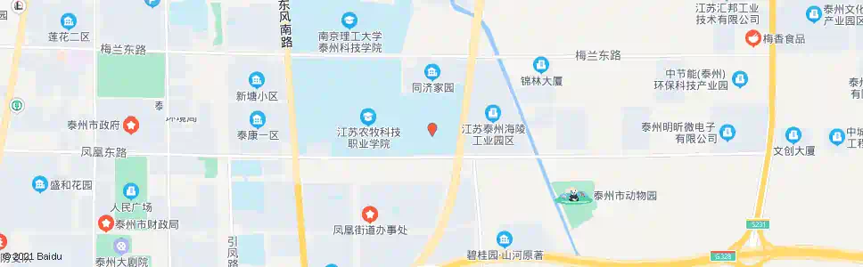 泰州牧院生活区_公交站地图_泰州公交_妙搜公交查询2025