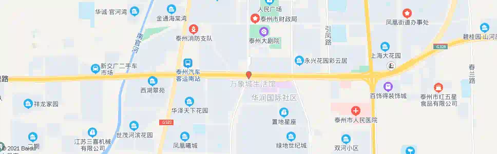 泰州农商银行_公交站地图_泰州公交_妙搜公交查询2025