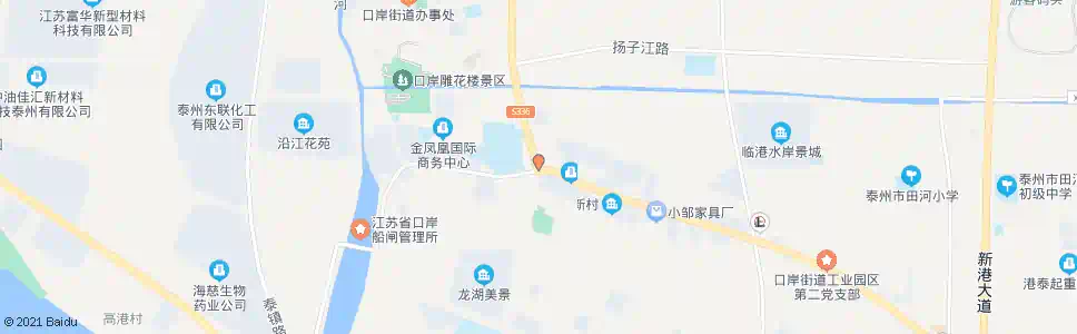 泰州刁铺大转盘_公交站地图_泰州公交_妙搜公交查询2025
