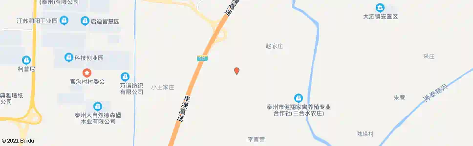 泰州赵王西_公交站地图_泰州公交_妙搜公交查询2025