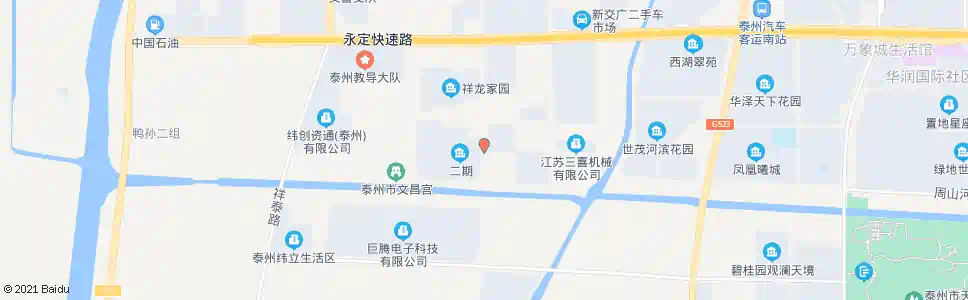 泰州龙凤村_公交站地图_泰州公交_妙搜公交查询2025