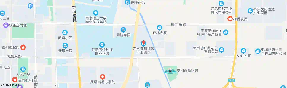 泰州工业园区_公交站地图_泰州公交_妙搜公交查询2025