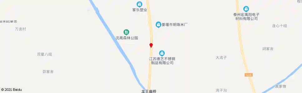 泰州夏北村_公交站地图_泰州公交_妙搜公交查询2025