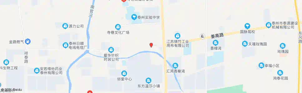 泰州塑料发展公司_公交站地图_泰州公交_妙搜公交查询2025