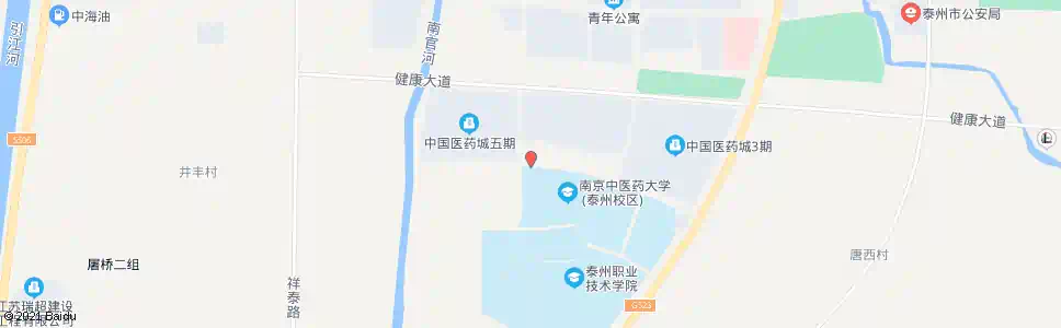 泰州翰林学院_公交站地图_泰州公交_妙搜公交查询2025