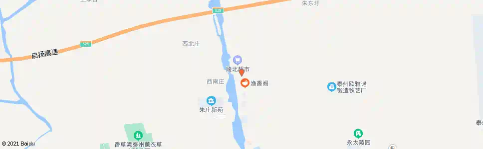泰州朱庄南_公交站地图_泰州公交_妙搜公交查询2025