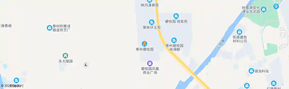 泰州碧桂园_公交站地图_泰州公交_妙搜公交查询2025