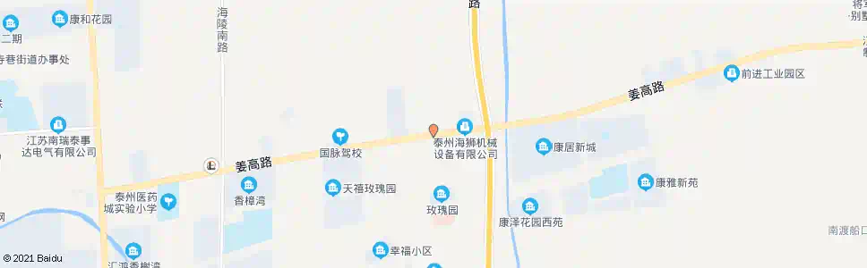 泰州汤联_公交站地图_泰州公交_妙搜公交查询2025