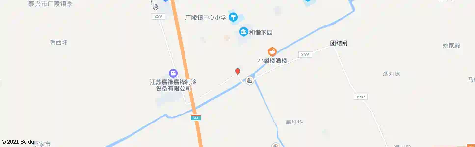 泰州六公里转盘_公交站地图_泰州公交_妙搜公交查询2025