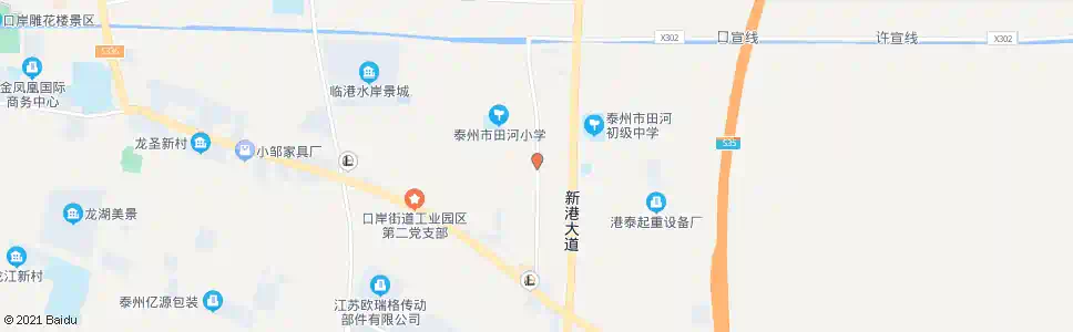 泰州田河邮电局_公交站地图_泰州公交_妙搜公交查询2025