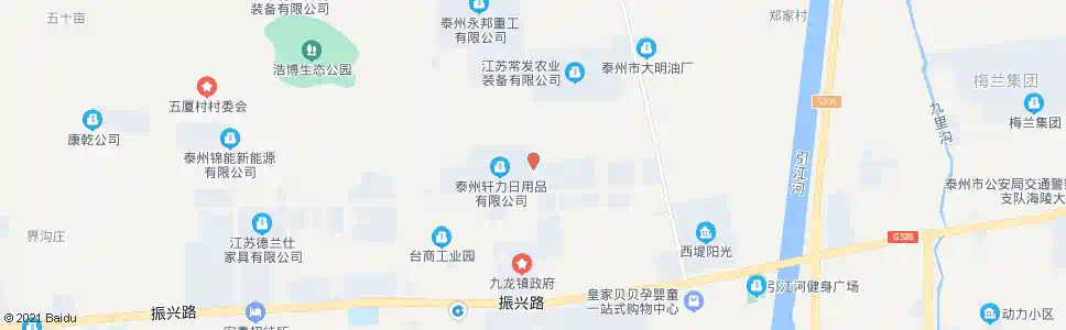 泰州魏楼西_公交站地图_泰州公交_妙搜公交查询2025
