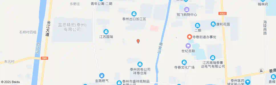 泰州新华村_公交站地图_泰州公交_妙搜公交查询2025