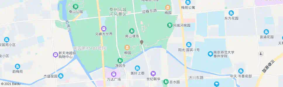 泰州三水湾_公交站地图_泰州公交_妙搜公交查询2025