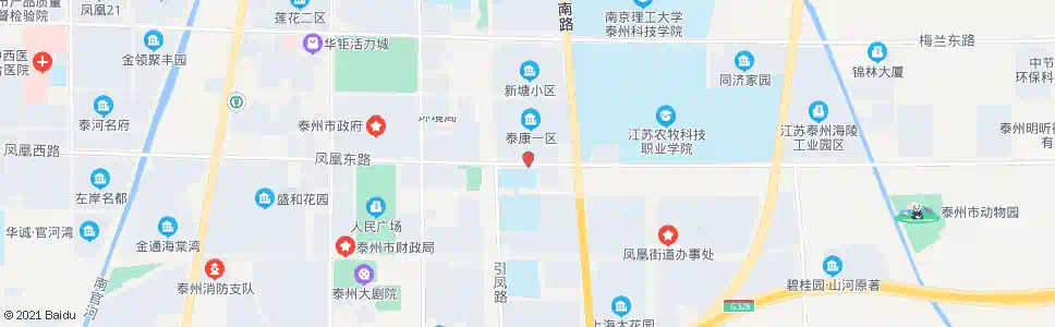 泰州省泰中_公交站地图_泰州公交_妙搜公交查询2025