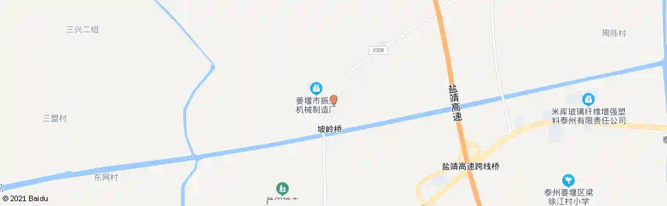 泰州坡岭_公交站地图_泰州公交_妙搜公交查询2025