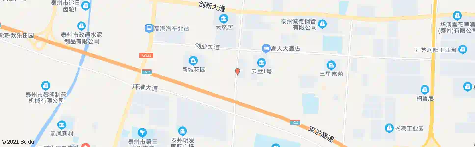 泰州马厂_公交站地图_泰州公交_妙搜公交查询2025