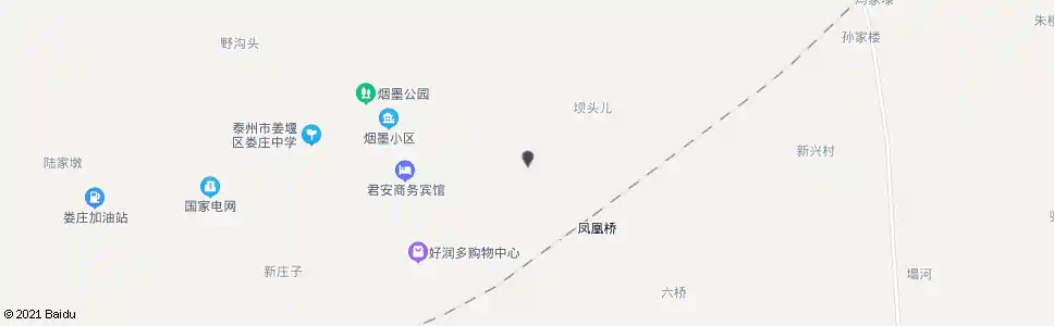 泰州小农庄_公交站地图_泰州公交_妙搜公交查询2025