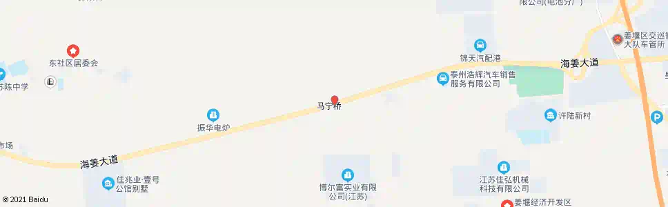 泰州马宁_公交站地图_泰州公交_妙搜公交查询2025