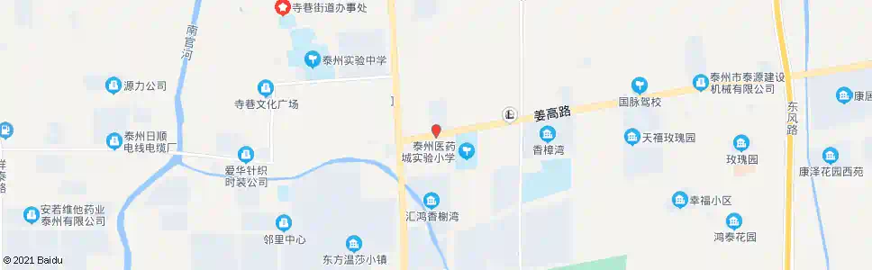 泰州仲联_公交站地图_泰州公交_妙搜公交查询2025