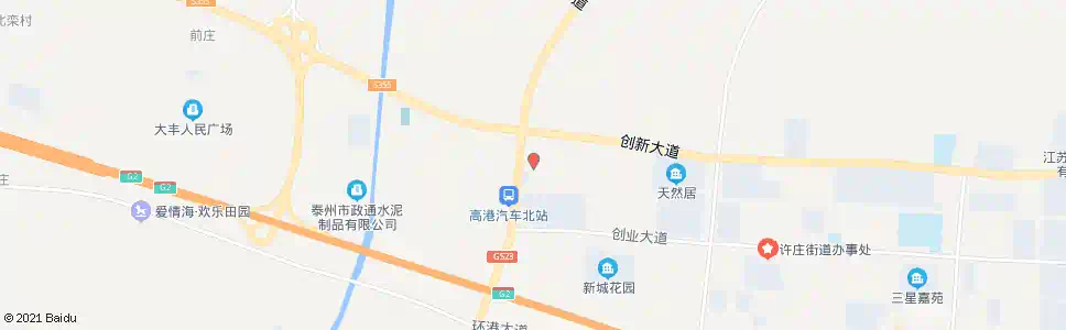 泰州万厦村_公交站地图_泰州公交_妙搜公交查询2025