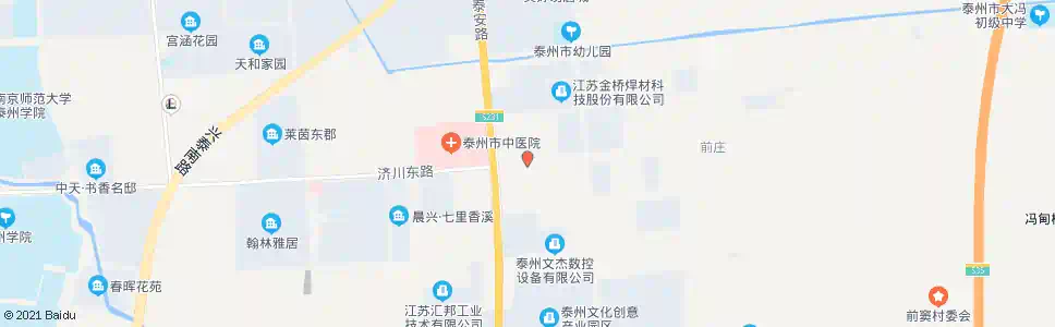 泰州纵四路_公交站地图_泰州公交_妙搜公交查询2025