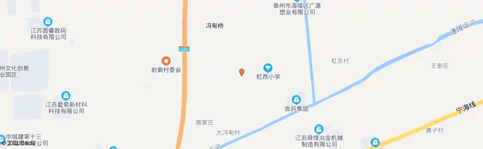 泰州冯甸村_公交站地图_泰州公交_妙搜公交查询2025