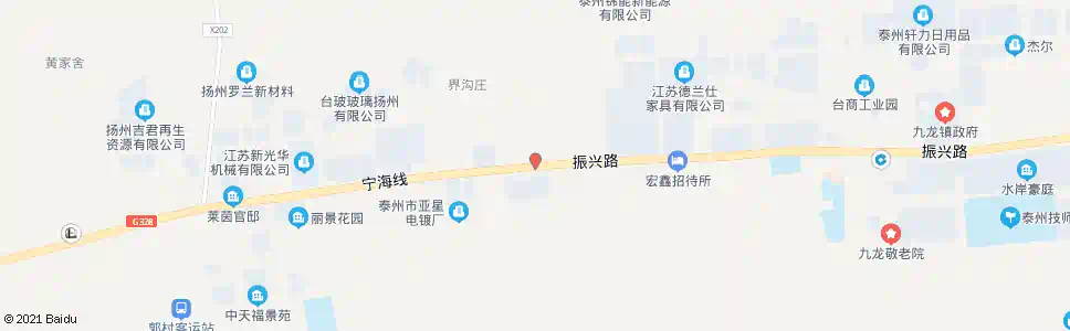泰州江苏明星减震器有限公司_公交站地图_泰州公交_妙搜公交查询2025