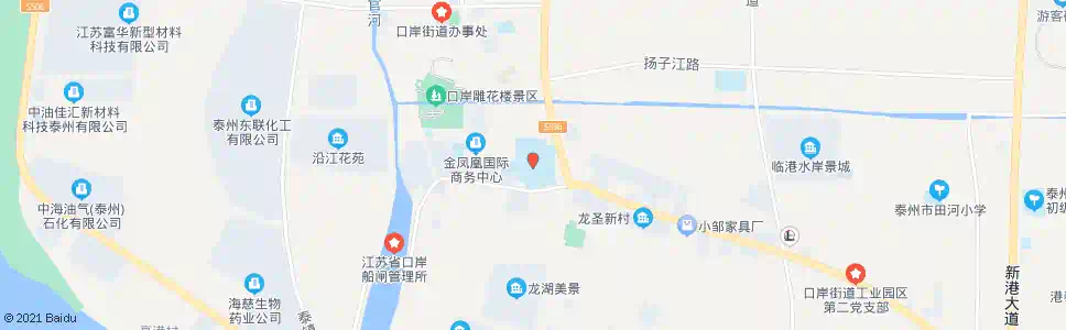 泰州高港中学_公交站地图_泰州公交_妙搜公交查询2025