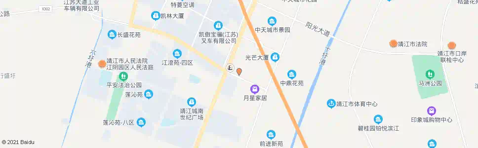 泰州鼎和庄_公交站地图_泰州公交_妙搜公交查询2025