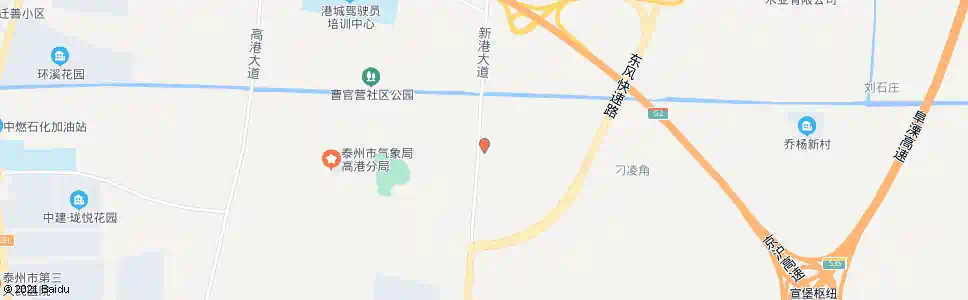泰州许南村_公交站地图_泰州公交_妙搜公交查询2025