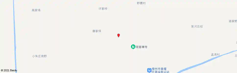 泰州许桥村_公交站地图_泰州公交_妙搜公交查询2025