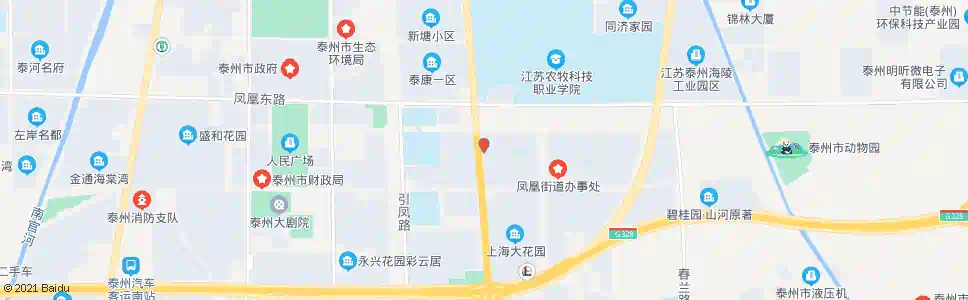 泰州东润第一城(西门)_公交站地图_泰州公交_妙搜公交查询2025