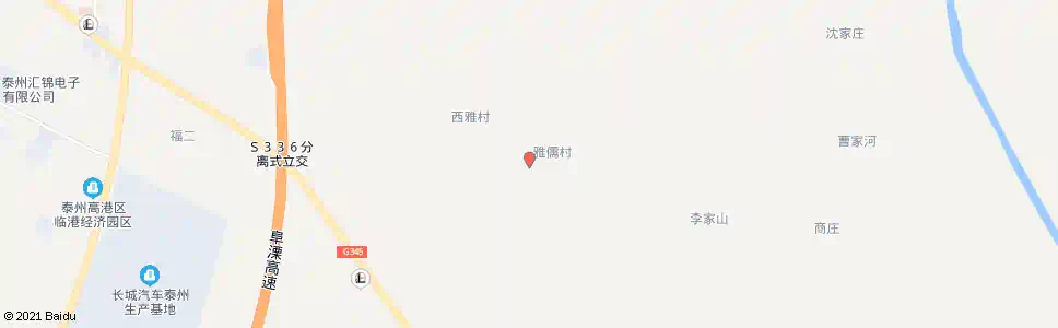 泰州雅儒村_公交站地图_泰州公交_妙搜公交查询2025