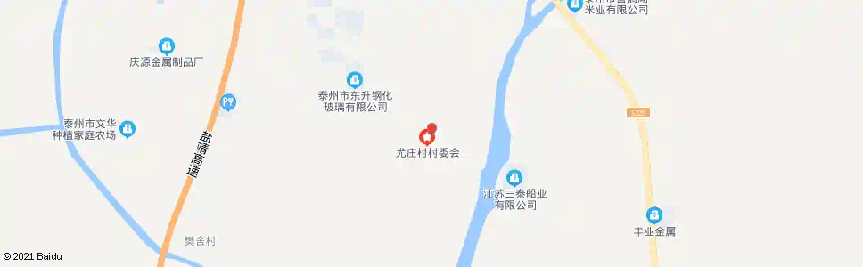 泰州尤庄村部_公交站地图_泰州公交_妙搜公交查询2025