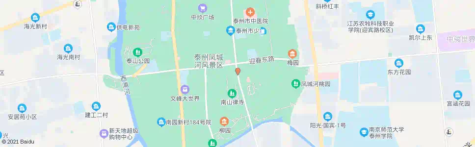 泰州望海楼_公交站地图_泰州公交_妙搜公交查询2025