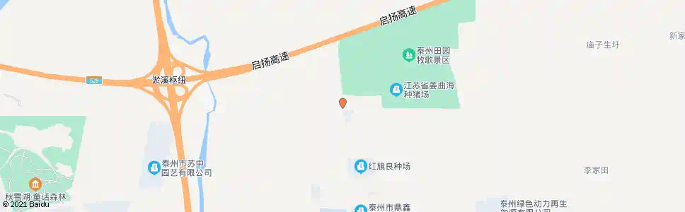 泰州农场七工区_公交站地图_泰州公交_妙搜公交查询2025