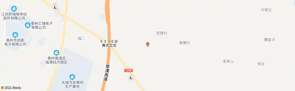 泰州雅儒桥_公交站地图_泰州公交_妙搜公交查询2025