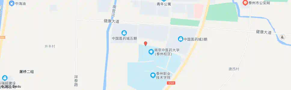 泰州邻里中心_公交站地图_泰州公交_妙搜公交查询2025