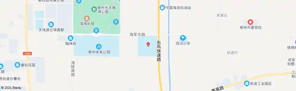 泰州红卫中学_公交站地图_泰州公交_妙搜公交查询2025
