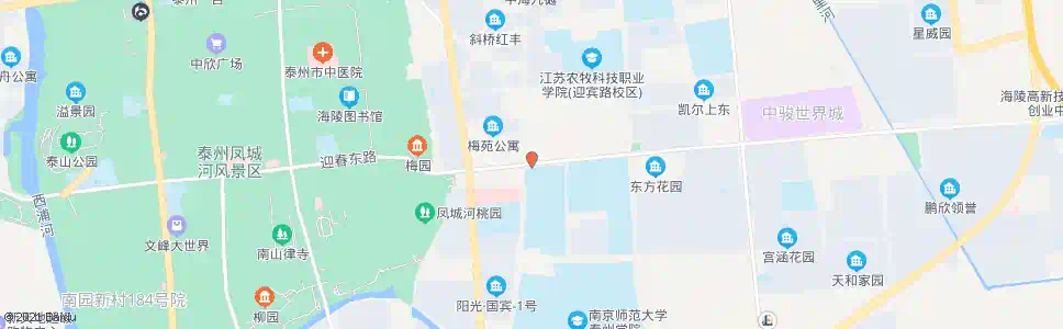 泰州市二中_公交站地图_泰州公交_妙搜公交查询2025