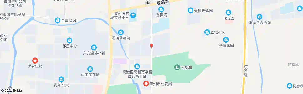 泰州仲联村_公交站地图_泰州公交_妙搜公交查询2025