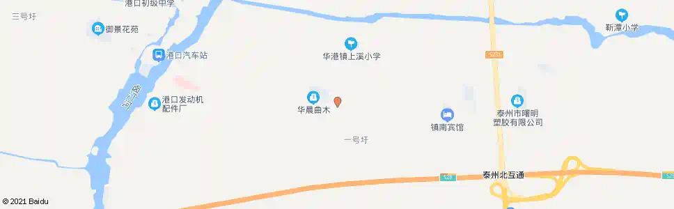 泰州上溪路口_公交站地图_泰州公交_妙搜公交查询2025