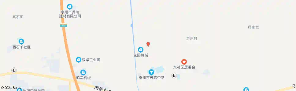 泰州苏陈卫生院_公交站地图_泰州公交_妙搜公交查询2025