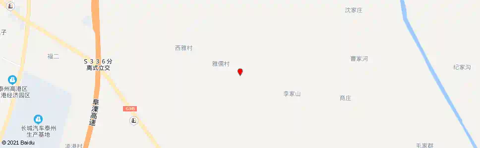 泰州东雅桥_公交站地图_泰州公交_妙搜公交查询2025