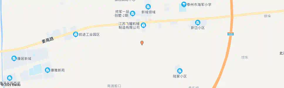 泰州后港_公交站地图_泰州公交_妙搜公交查询2025