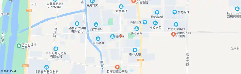 泰州建设大厦_公交站地图_泰州公交_妙搜公交查询2025