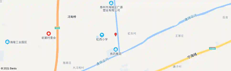 泰州双虹村南_公交站地图_泰州公交_妙搜公交查询2025