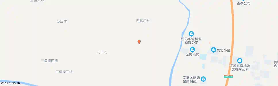 泰州西陈村_公交站地图_泰州公交_妙搜公交查询2025