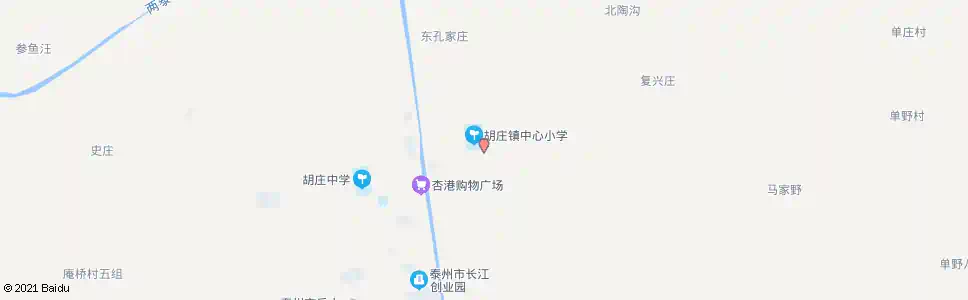 泰州胡庄中小_公交站地图_泰州公交_妙搜公交查询2025